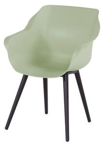 Mentazöld műanyag kerti szék szett 2 db-os Sophie Studio – Hartman