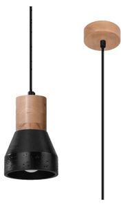 Fekete függőlámpa ø 12 cm Valentina – Nice Lamps