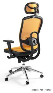 UNIQUE VIP ergonomikus irodai szék, sárga