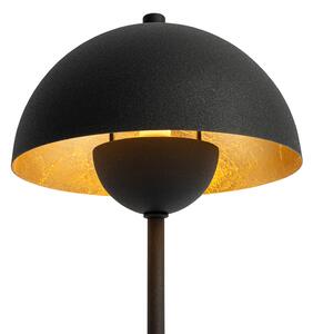 Retro asztali lámpa fekete arannyal - Magnax Mini