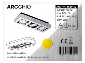 Arcchio Arcchio - LED Mennyezeti lámpa RONKA 3xGU10/11,5W/230V LW1237