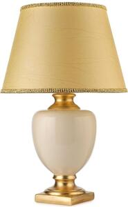 ONLI ONLI - Asztali lámpa MOZART 1xE27/22W/230V bézs/arany 75 cm OL0007