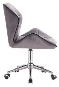 HR212K Grafit modern velúr szék