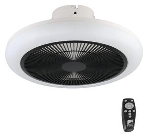 Eglo Eglo 35139 - LED Dimmelhető mennyezeti ventilátor KOSTRENA LED/25,5W/230V fekete + távirányító EG35139