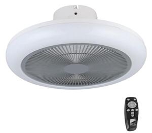 Eglo Eglo 35138 - LED Dimmelhető mennyezeti ventilátor KOSTRENA LED/25,5W/230V szürke + távirányító EG35138