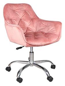 Nefri irodai szék, rózsaszín