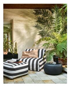 Fekete-fehér felfújható kerti fotel Sit On Air – vtwonen