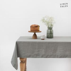 Len asztalterítő 140x140 cm Khaki – Linen Tales