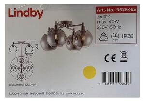 Lindby Lindby - Felületre szerelhető csillár BRENDAN 4xE14/40W/230V LW0546
