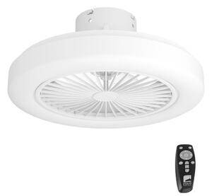Eglo Eglo 35095 - LED Dimmelhető mennyezeti ventilátor ORTONA LED/25,5W/230V fehér + távirányító EG35095