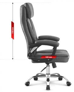 Ergonomikus forgó irodai szék HC-1023 Szürke