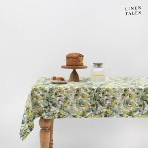 Len asztalterítő 140x140 cm Lotus – Linen Tales
