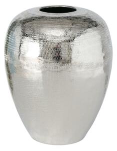 Passia ezüst mintás váza - 21 cm