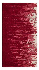 Borvörös mosható futószőnyeg 55x140 cm Tamigi Rosso – Floorita