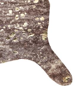 Tóp Mű Marhabőr Szőnyeg Arany Foltokkal 150 x 200 cm BOGONG