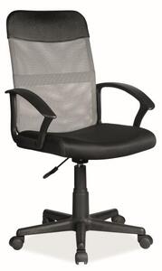 Polnaref irodai szék, fekete / szürke