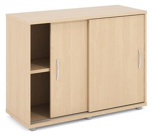Praktik alacsony szekrény 100 x 40 x 75,3 cm, juhar