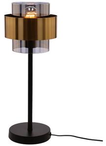 Candellux Asztali lámpa SPIEGA 1xE27/60W/230V arany/fekete CA0897