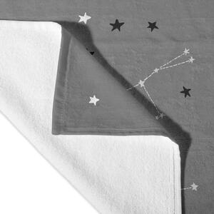 Sötétszürke fürdőlepedő 70x150 cm Constellation – Blanc