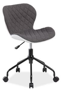 Rino irodai szék, szürke/fehér