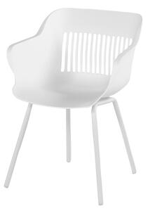 Fehér műanyag kerti szék szett 2 db-os Jill Rondo – Hartman