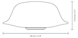 Fehér lámpabúra ø 30 cm Butler – UMAGE