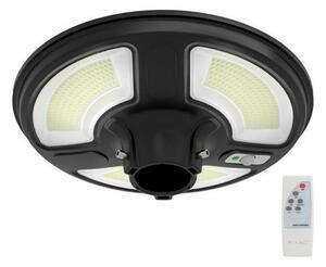 V-Tac LED Napelemes utcai lámpa érzékelővel LED/10W/3,2V IP65 4000K + távirányító VT1319
