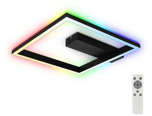 Brilo Brilo - LED RGBW Dimmelhető felületre szerelhető csillár FRAME LED/18W/230V 2700-6500K + távirányító BL1297