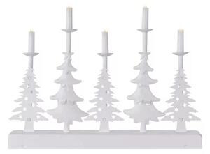 EMOS LED Karácsonyi gyertyatartó LED/2xAA fehér EMS1017