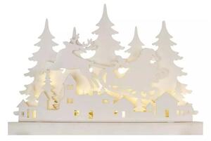 EMOS LED Karácsonyi dekoráció LED/2xAA kis falu EMS1020