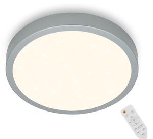 Briloner Briloner 3704-014-LED Dimmelhető mennyezeti lámpa RUNA LED/22W/230V ezüst + távirányító BL1418