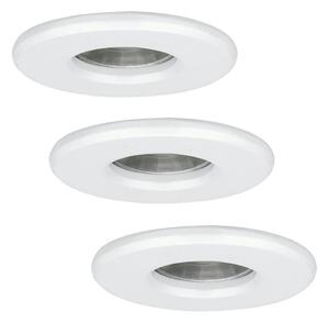Eglo Eglo 94977 - KÉSZLET 3x LED fürdőszobai lámpa IGOA 1xGU10/3,3W/230V IP44 EG94977