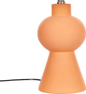 Narancssárga kerámia asztali lámpa FABILOS