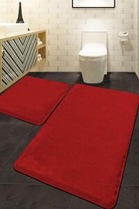 Colors of Fürdőszoba szőnyeg szett (2 darab) Piros