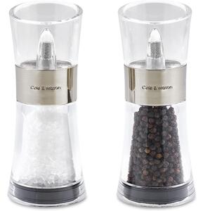 Cole&Mason Cole&Mason - Só- és borsdaráló készlet FLIP 2 db 15,4 cm króm GG479