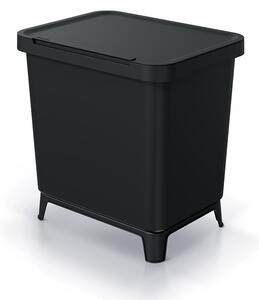 Szemeteskosár, 29 l, fekete