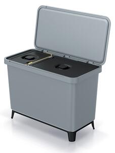 Szemeteskuka, 23 + 10 l, szürke