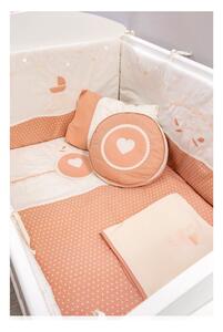 Romantic Baby (75 x 115) Baba ágyneműhuzatszett Rózsaszínű fehér