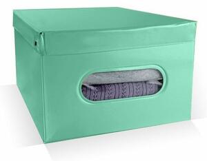 Tárolódoboz Compactor Nordic 50 x 38,5 x 24 cm, zöld
