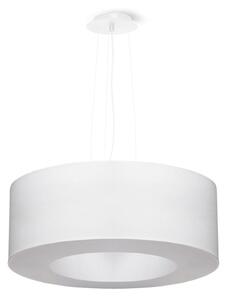Fehér függőlámpa textil búrával ø 50 cm Galata – Nice Lamps