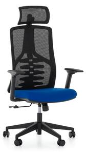 Taurino irodai szék, kék/fekete