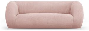 Világos rózsaszín buklé kanapé 210 cm Essen – Cosmopolitan Design