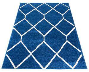 TA Kék modern mintás GINO szőnyeg Méret: 160x230 cm