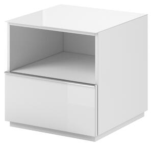 Falraszerelhő TV asztal Henry Typ 37 (fehér + magasfényű fehér). 1030268