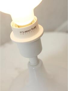 Fehér asztali lámpa textil búrával (magasság 75 cm) Reykjavik – it's about RoMi