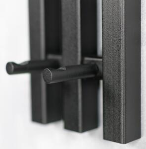 Fekete fém fali fogas Senza – Spinder Design