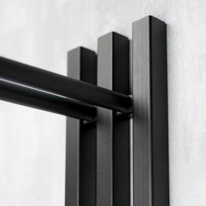 Fekete fém fali fogas Senza – Spinder Design