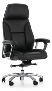 Virgo irodai szék, fekete