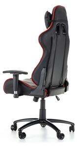 Racing Z irodai szék, fekete/piros