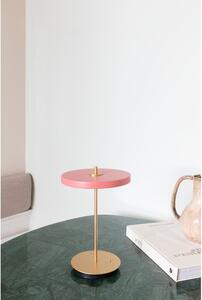 Rózsaszín LED dimmelhető asztali lámpa fém búrával (magasság 31 cm) Asteria Move – UMAGE